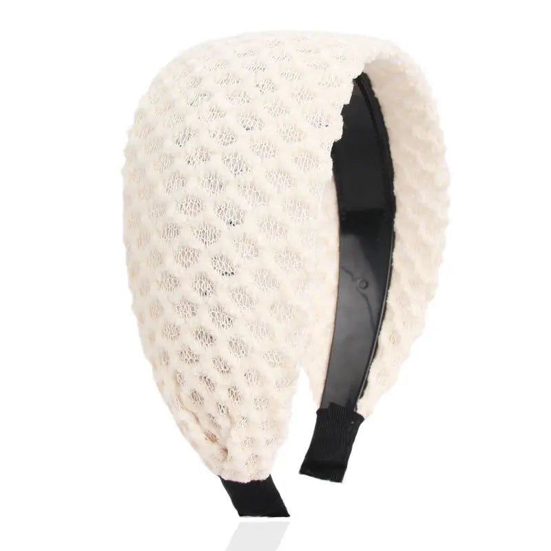 New, wide-brimmed headband, covering white hair, women's face washing, makeup headband, autumn and winter hair accessories.