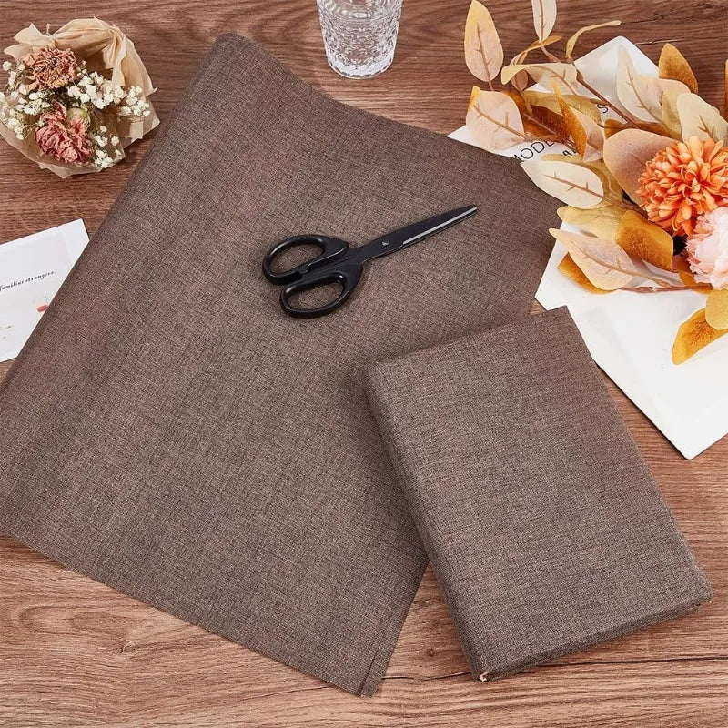 47x15.7 Inch Binding Cloth Linen Cover Fabric Surface Cloth for Binding Upholstery Fabric for Protection DIY Crafts Scrapbooking