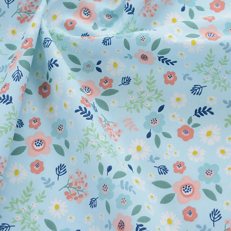 Liberty Quilting Fabric Twill Cloth for Patchwork Needlework Accessories by Half Meter