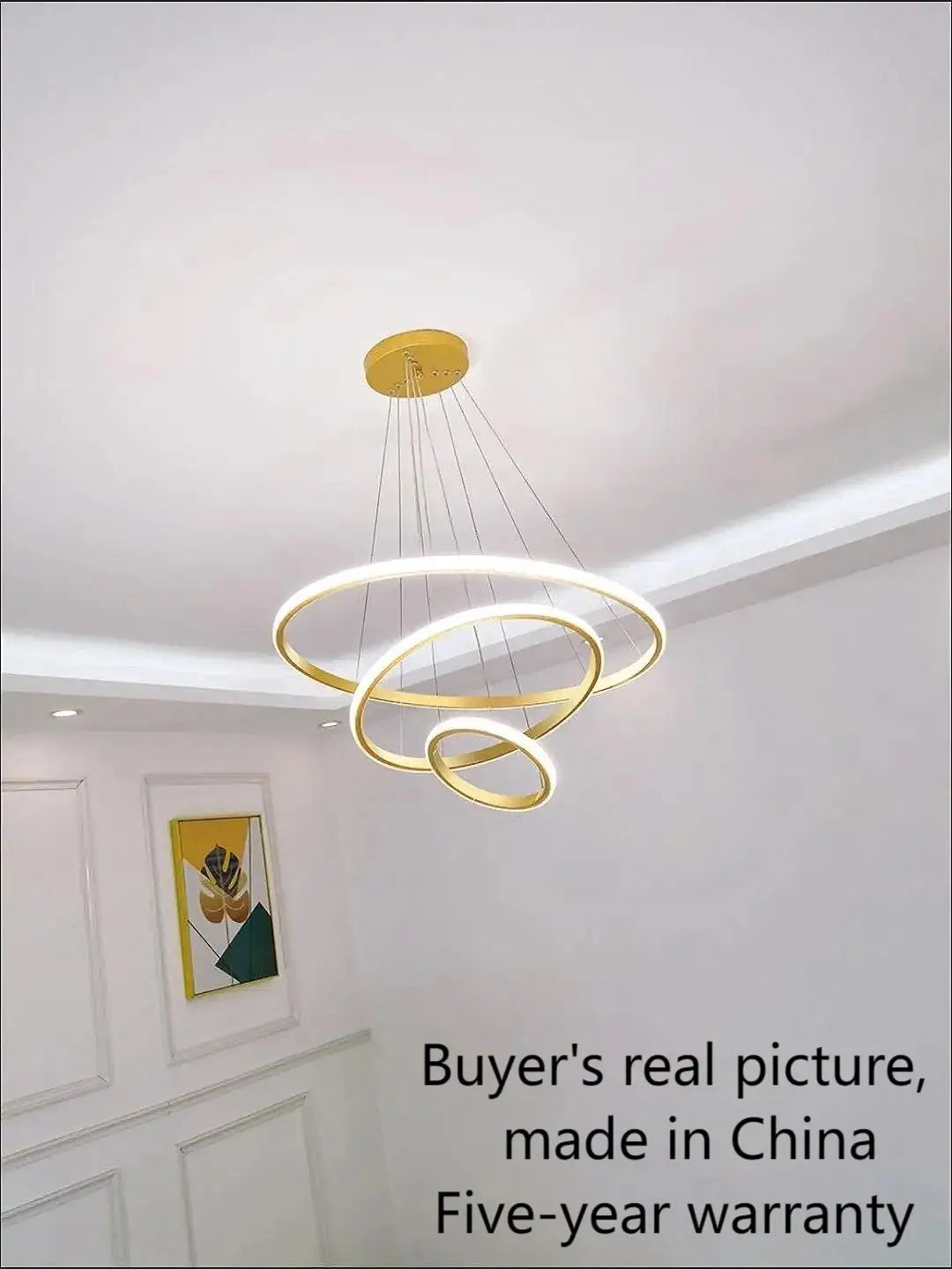 New Nordic minimalist and fashionable smart LED ceiling lights for bedrooms, living rooms, and main hall lights