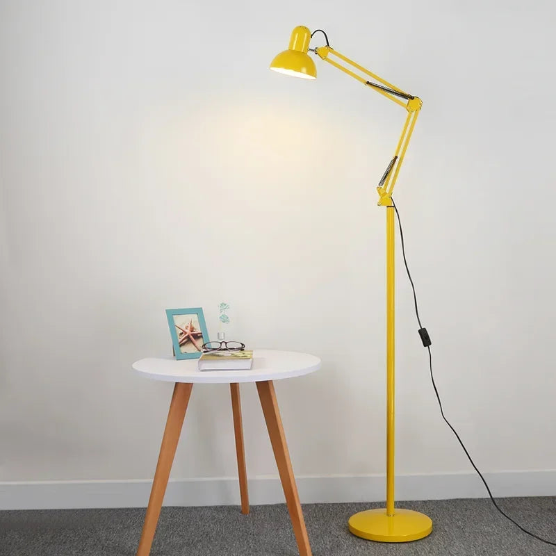 Minimalist Lovely LED Floor Lamps Minimalist Colorful Standing Lights for Kids Room Study Room Decor Lighting Fixture