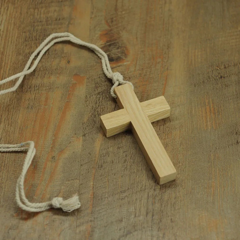 Catholic Gift Wooden Crosses For Wall Black Wood Cross Church Decoration Crucifix Wall Antique Wooden Cross Pendant Jesus Jezus