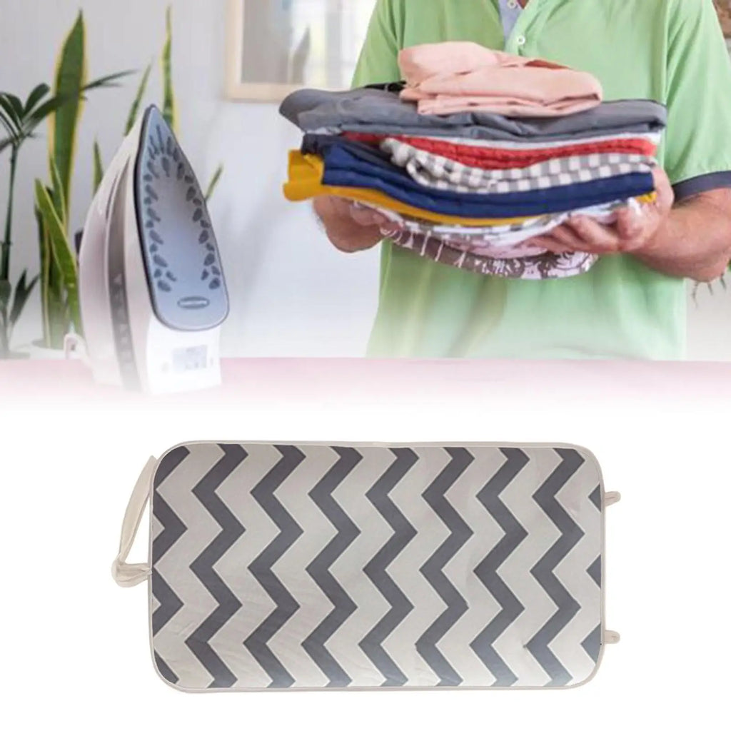 Hanging Ironing Board Foldable Door Steam Blanket Steamer Board for Clothes over The Door Steamer Pad for Dorm Travel Household