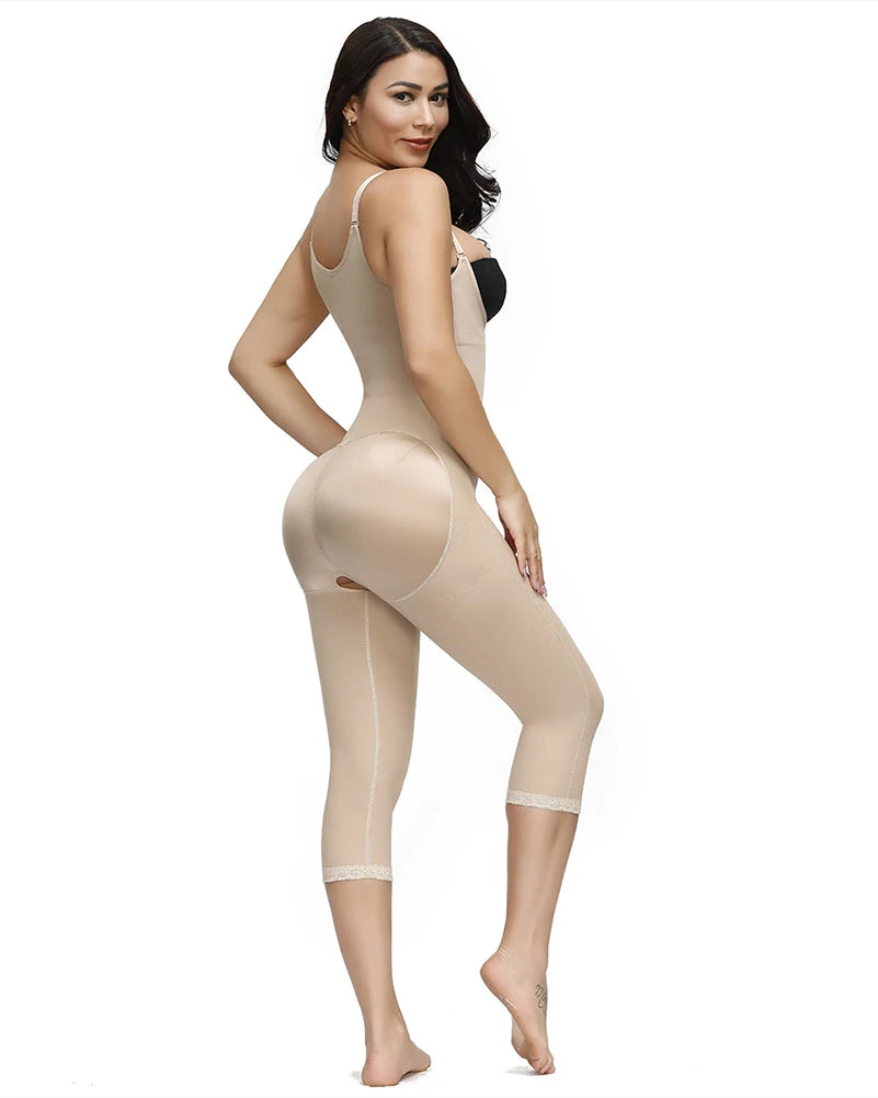 Colombian Girdles Shapers Post Surgical Waist Trainer Women's Open Bust Tummy Control Shapewear Thigh Trimmer Butt Lifter Fajas