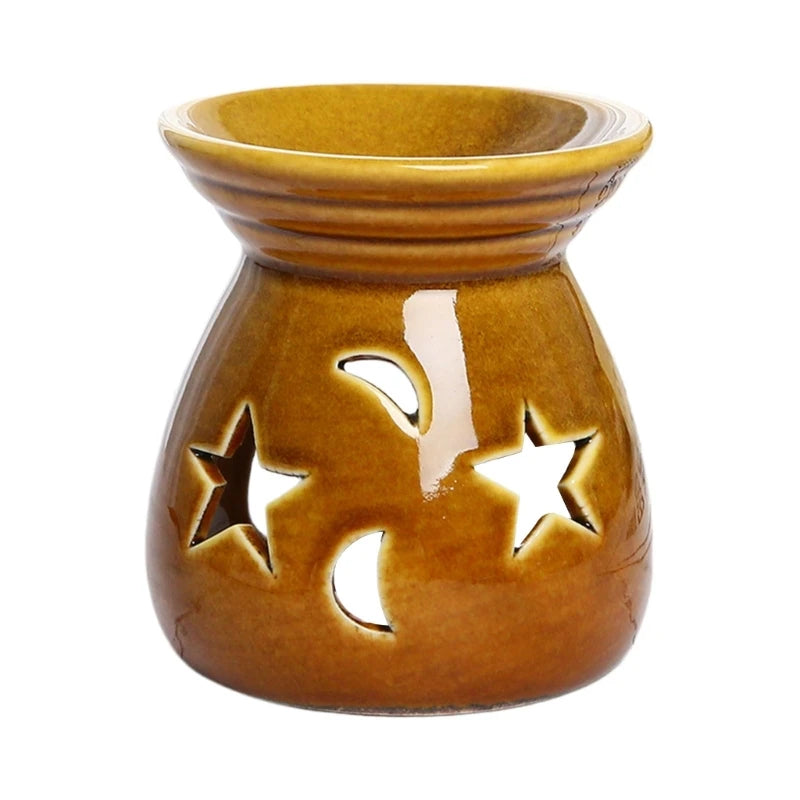 Decorative Ceramic Holder Classical Essential Oil Burners for Relaxation
