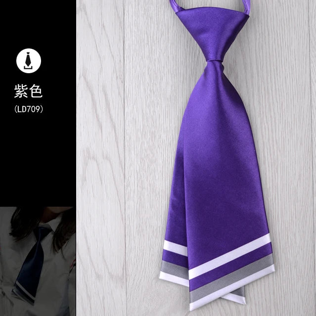 Fashion Women Lady Professional Uniform Neckties Female College Student Bank Hotel Staff Woman Bow Ties Business Neck wear