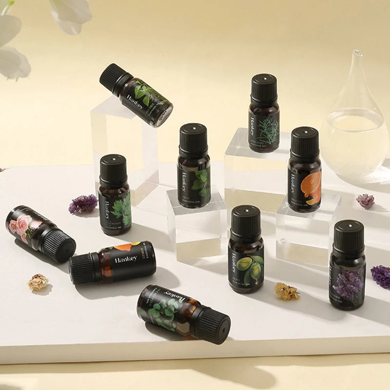 Multiple Aroma Aromatherapy Essential Oils Candles Making Diffuser Pure Nature Oil Water Soluble Humidifier Natural Flower Aroma