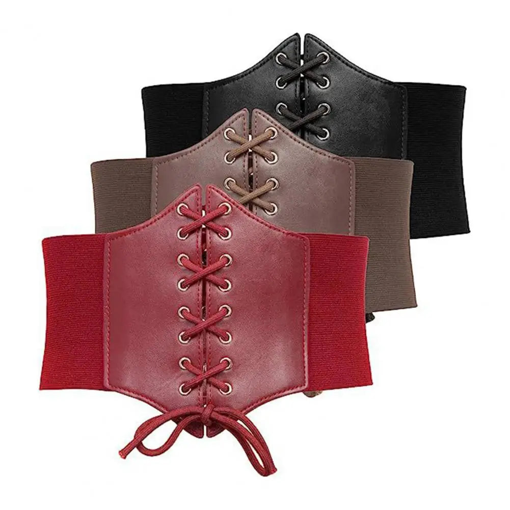Medieval Wide Leather Armor Belt Steampunk Waist Costume Accessory Women Men Viking Knight Antique Waistband For Cosplay