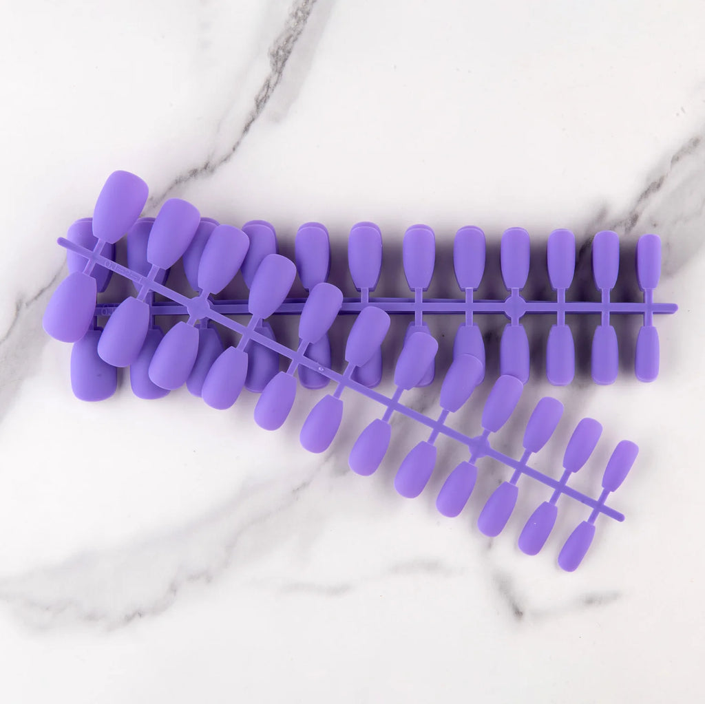 24tips/pc French White Fake Nails Matte /Glossy Detachable Long Square Natural False Press on Nails Manicure Faux Ongles