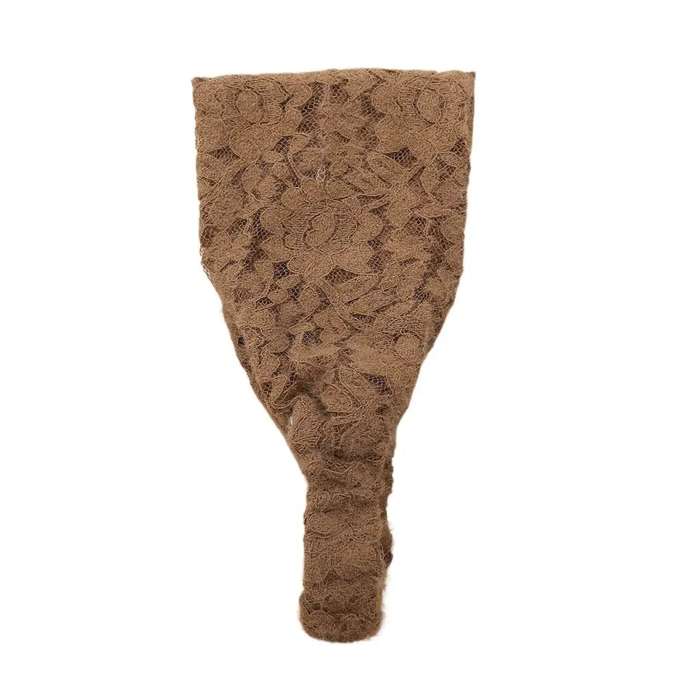 Head Wrap Boho Headband Hair Accessories Women Fashion Solid Hairbands Cloth Turban Lace Elastic Women Hair Band Women