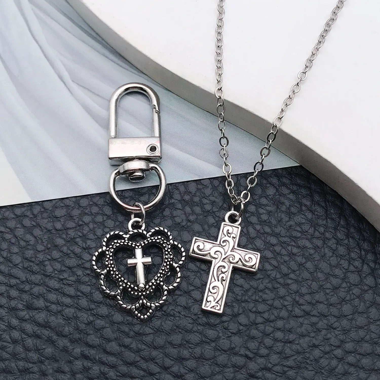 20 Styles Antique Silver Crosses - Perfect for Handmade Jewelry like Necklaces, Bracelets & Earrings"