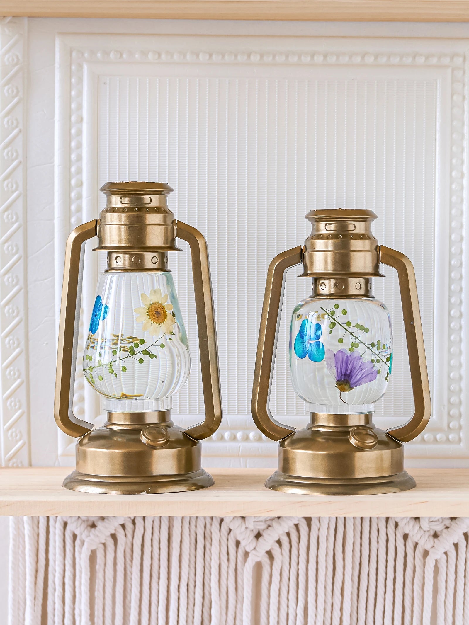 DIY Retro Kerosene Lamp Resin Silicone Mold Kit Creative Handmade Night Lights Camping Oil Lamps Decorative Home Decor Crafts