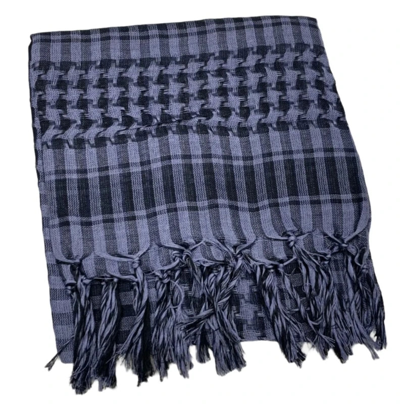 Classical Headwrap Shemagh Scarf for Sun Protections Arab Keffiyeh Headscarf Arabian Dubai Headcover Ethnic Hijab Shawl