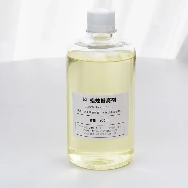 NEW Reusable Mirror Light Oil Candle Surface Non-flame Retardant Brightener DIY Aromatherapy Candle Gloss Treatment Raw Material