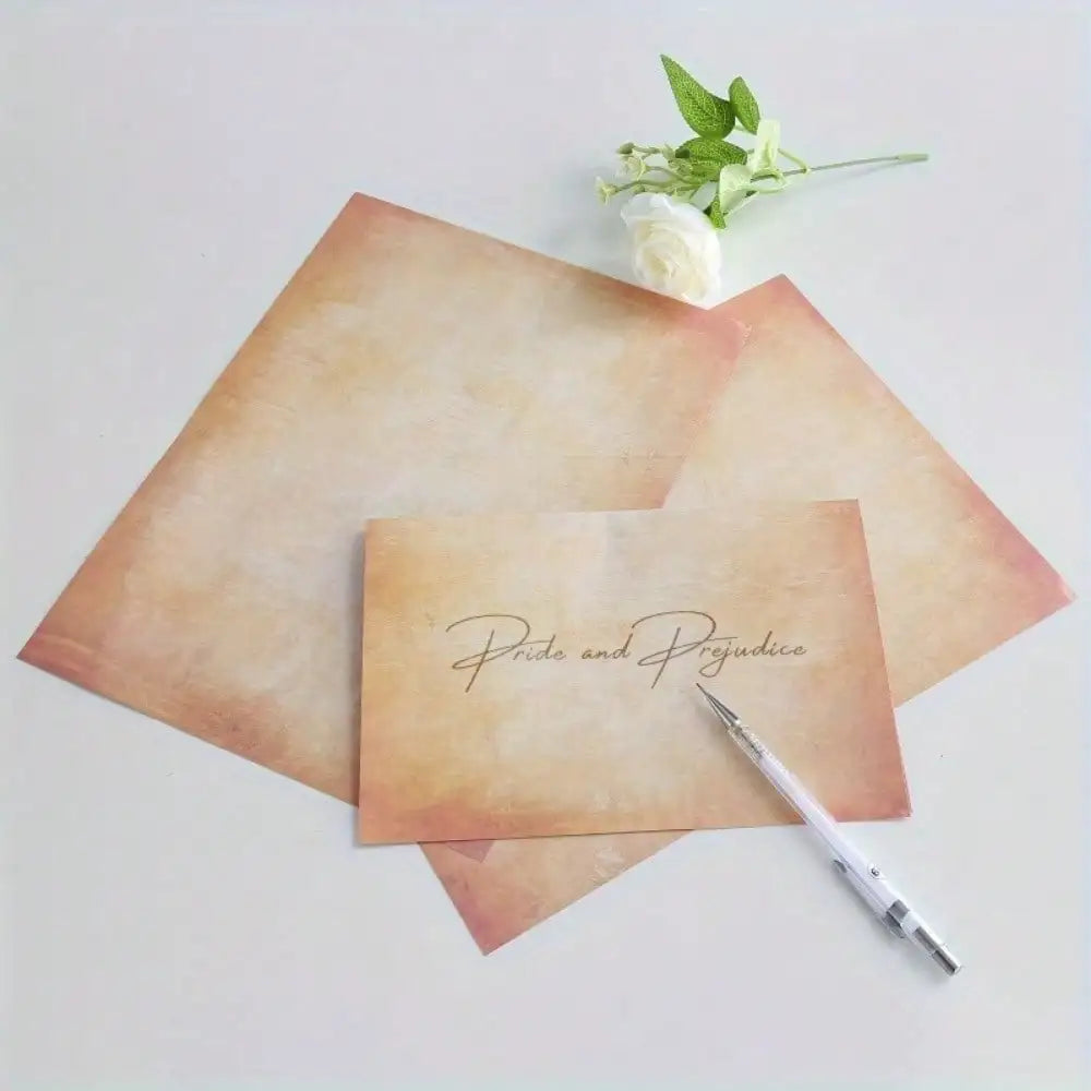 20 Sheets Vintage Parchment Paper - Antique Style Stationery For Inkjet & Laser Printers, Handwriting