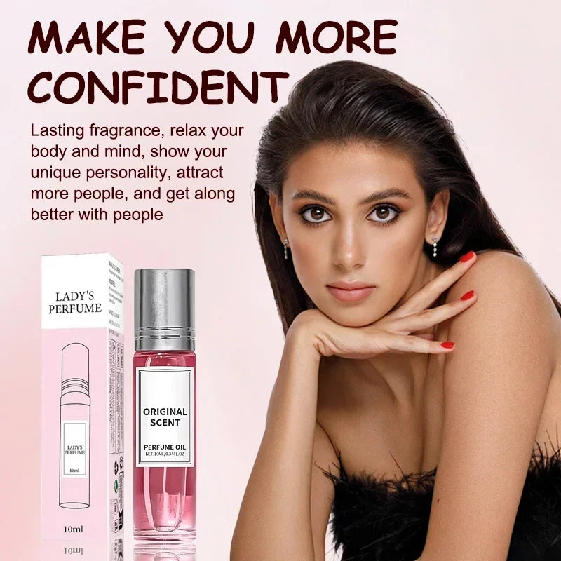 10ML Original Feminine Perfume Fee Lomont Natural Long-lasting Effective Attraction Men Addictive Dating Perfume Gift Portable