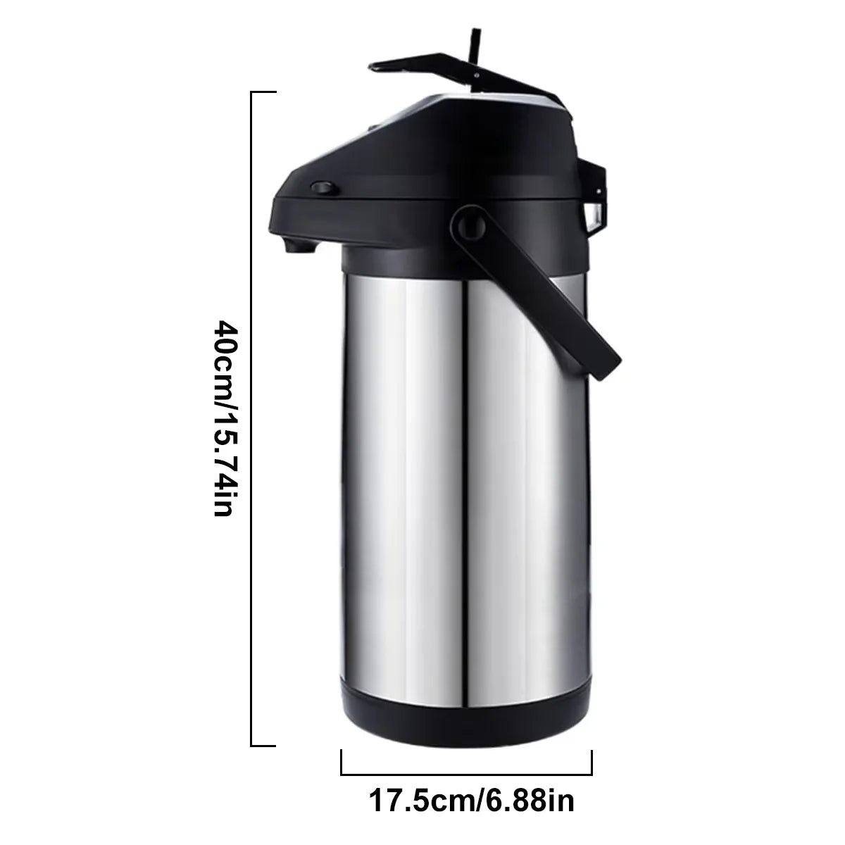 Stainless Steel Air Pressure Insulation Pot - Coffee Carafes for Keeping Hot - Thermal Coffee Carafe for Hot Liquids
