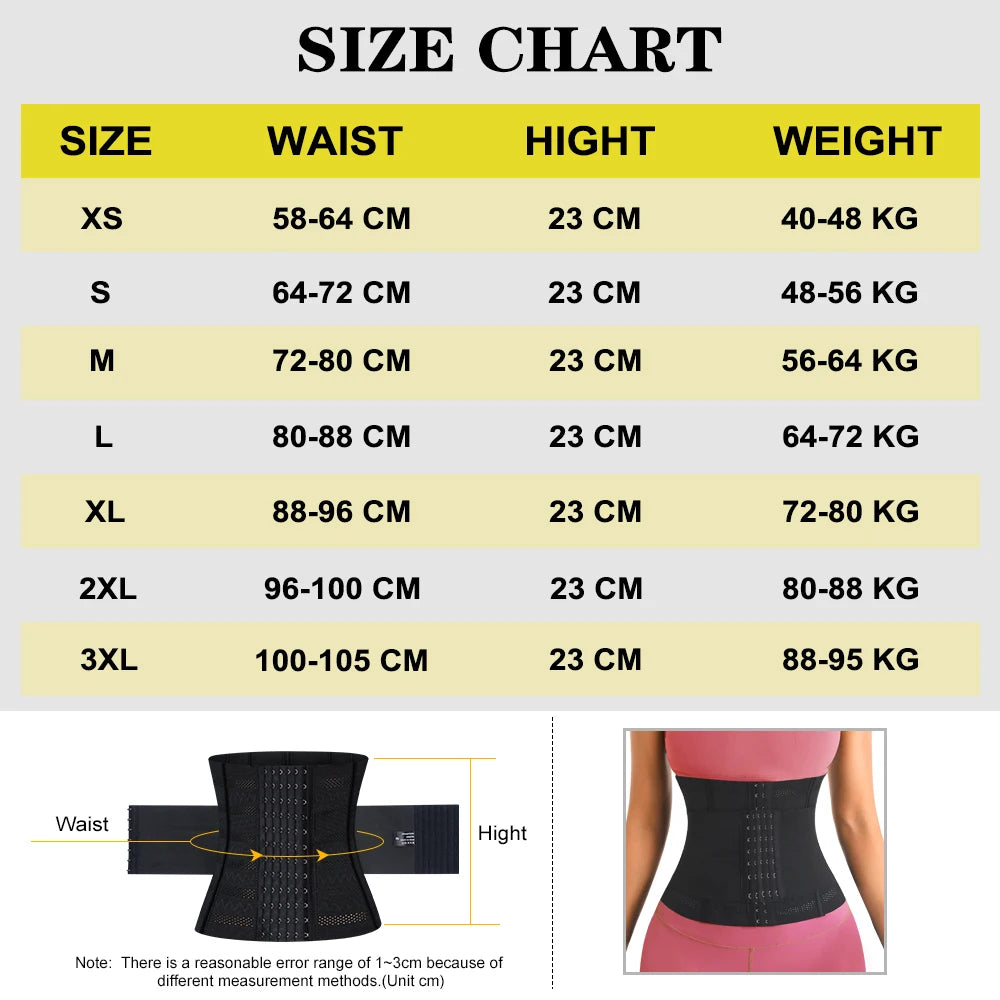 Tummy Control Girdle Trimmer Belt Women Body Shaper Shapewear Slimming Waist