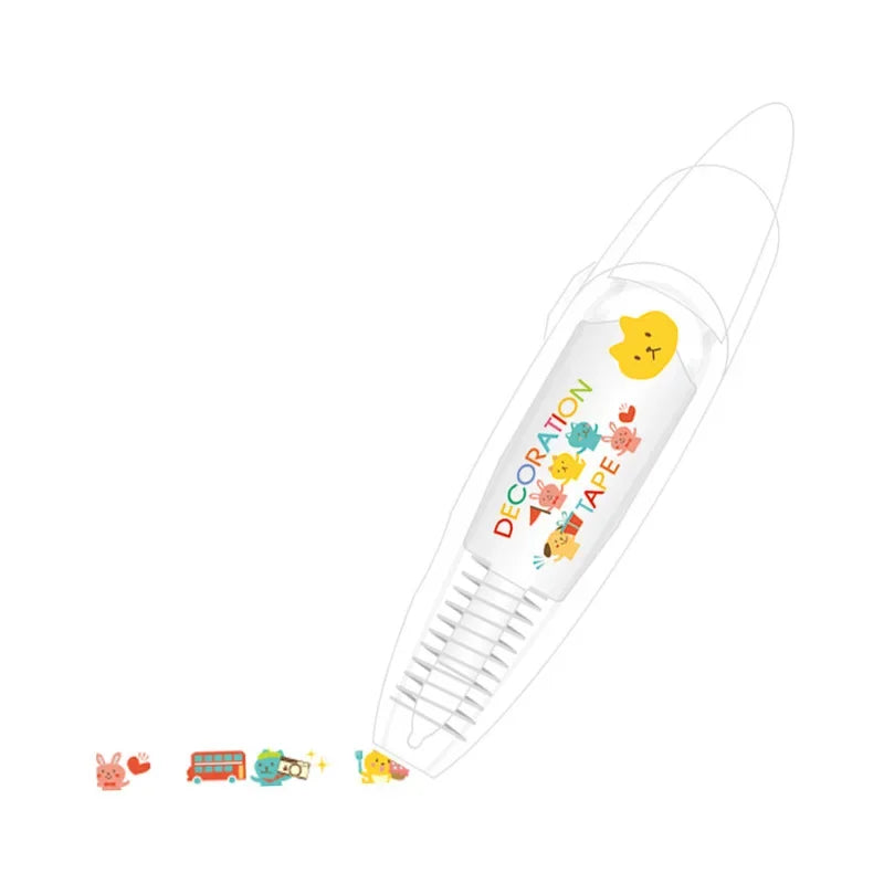 1pc Cartoon Kawaii Correction Tape for Children Students Staff Press Type Correction Tape Paper Stationery DIY