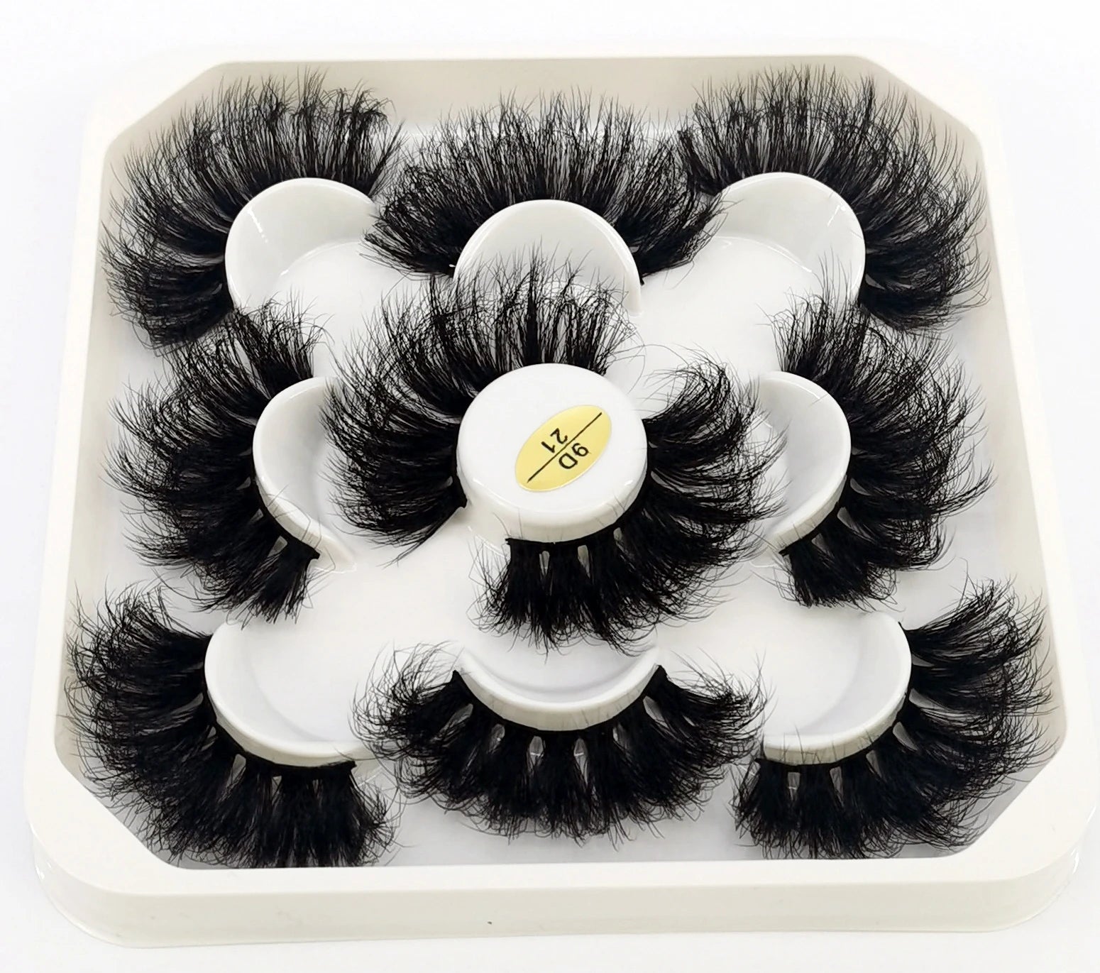 New 4-8 Pairs Mink Eyelashes 10-25mm Lashes Fluffy 3d Mink Lashes Makeup Dramatic Long Natural Eye Lashes Extension Maquillaje