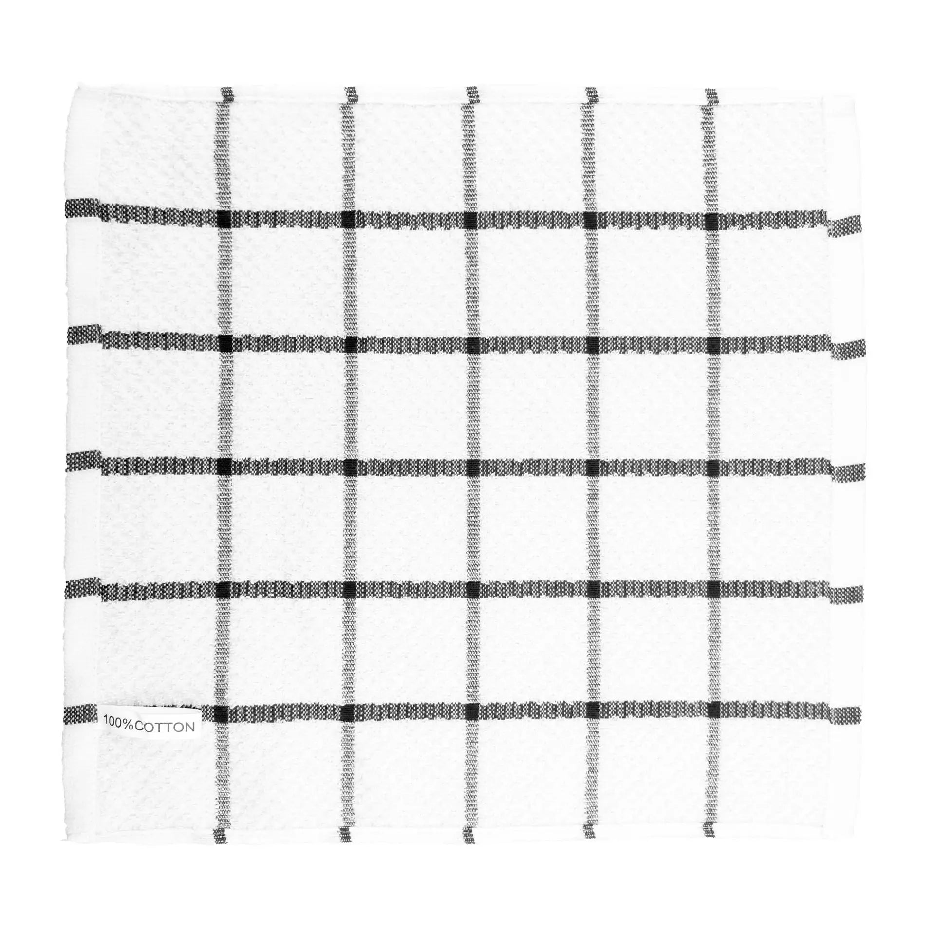 Plaid Cotton Kitchen Dish Cloths, Kitchen Rags, Hand Towel, Super Soft and Absorbent Washcloths,12x12in, 6 Packs