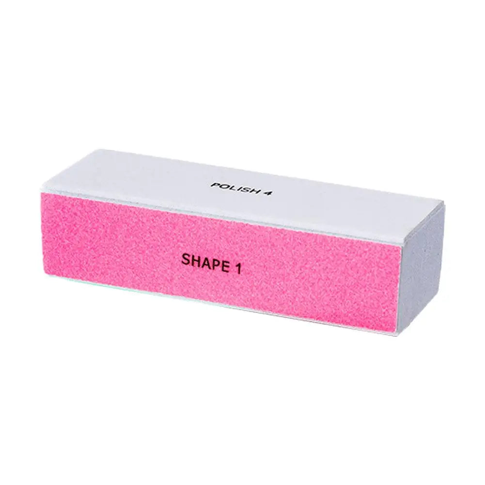 4 Way Nail Buffer Block, Four Sides Nail Shine Buffers Blocks Files For Natural And Acrylic Nails Smoother Buffing Block Polish