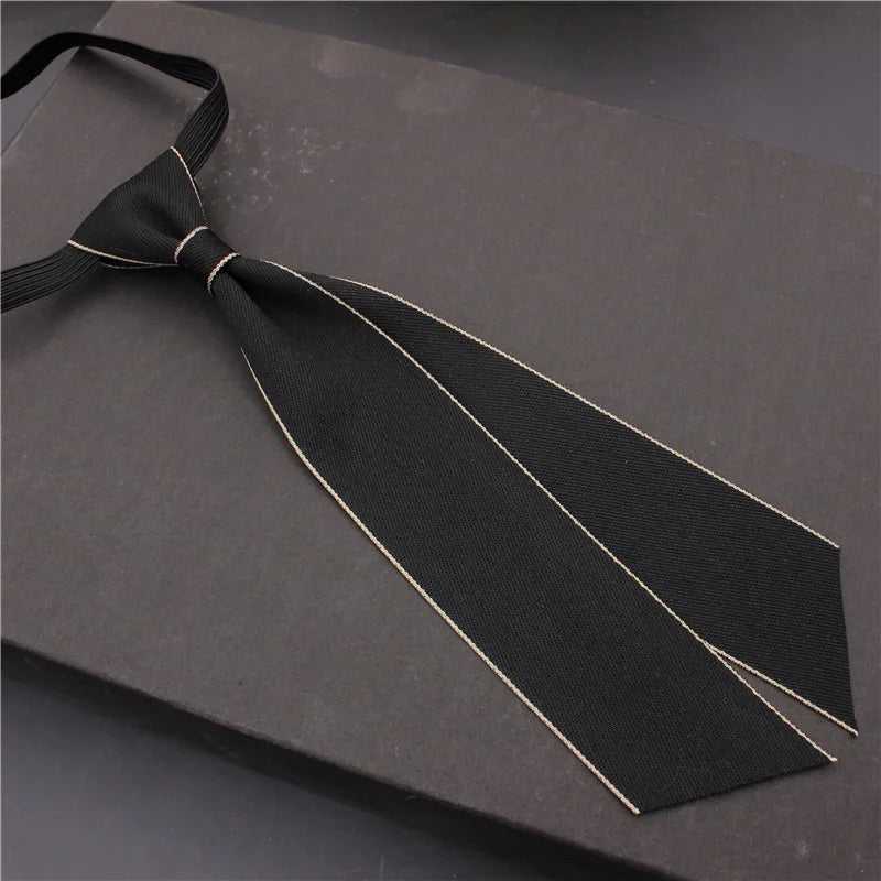 Simple Slim Neck Tie Bowtie Men's Women's Business Dress College Style Shirt Bow Collar Flower for Womens Children Accessories
