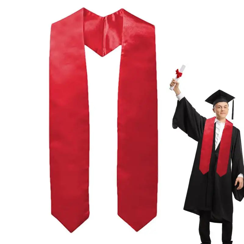 Graduation Stole Class of 2024 Adult Graduation Stole Sash Stoles Unisex Graduation Honor Stole With Trim for College Women