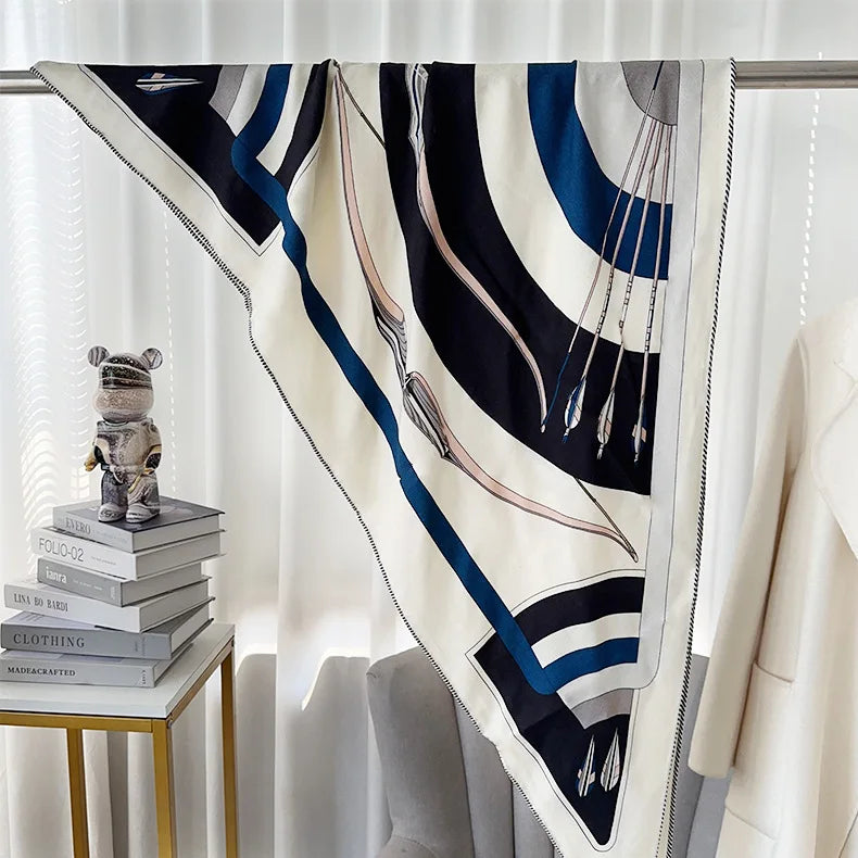 Triangular Shawl Winter Warm Scarf Women Large Scarves Hems Rolled Shawls Mother Christmas Gift