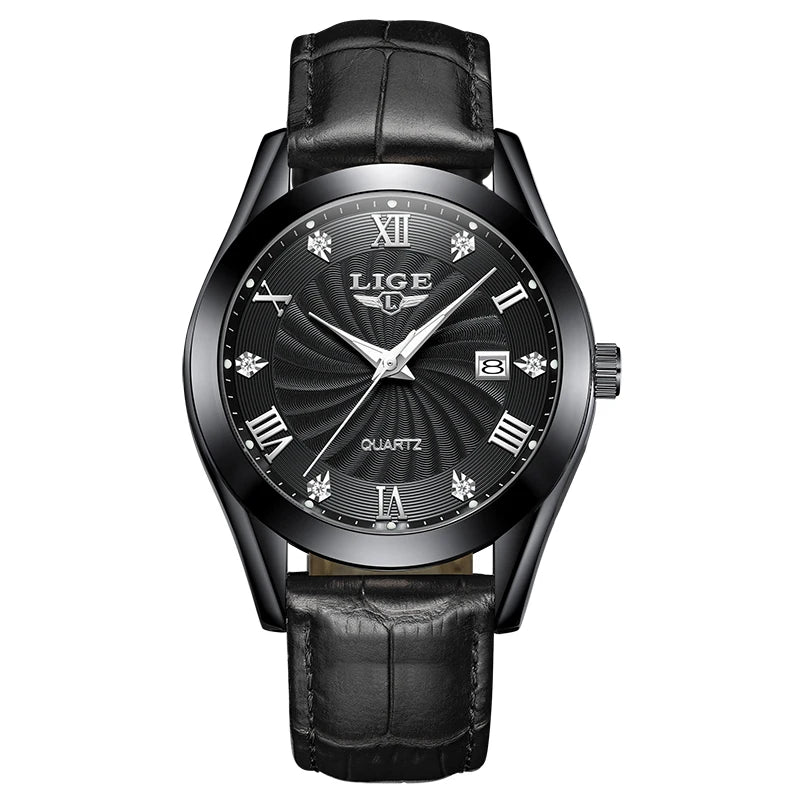 2025 New Women's Watch LIGE Fashion Elegant Bracelet Ladies Watch Outdoor Sports Waterproof Quartz Watches for Women Reloj Mujer
