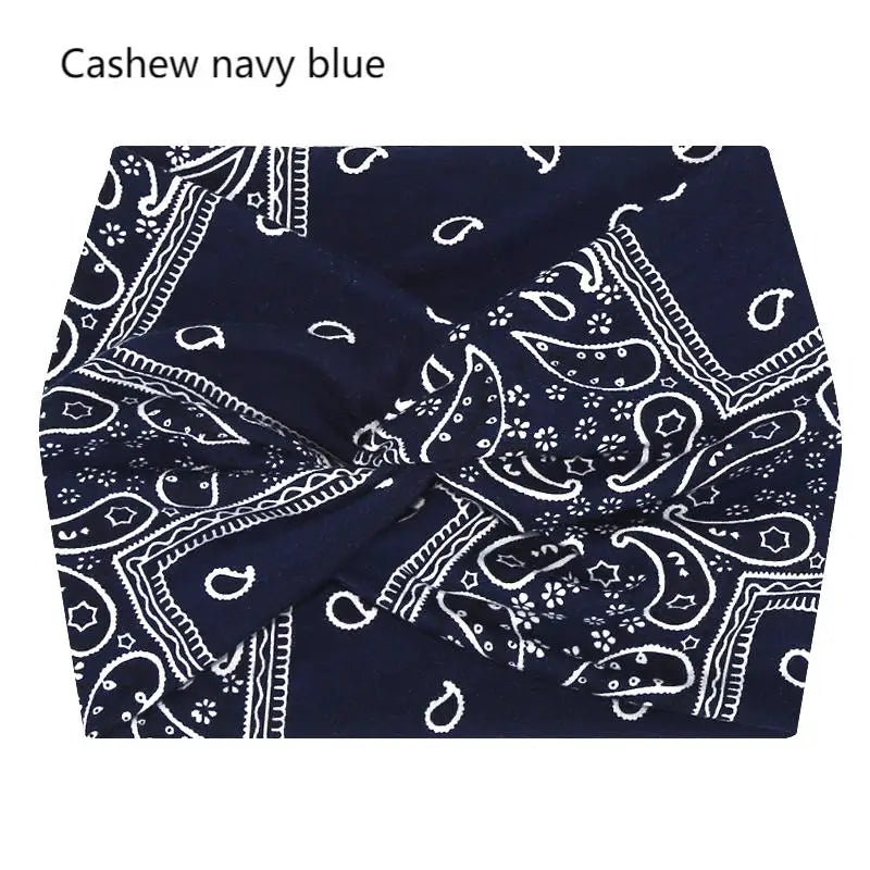 Wide Elastic Headband Hairband Pilates Yoga fitness Running Cycling Sweatband Turban Makeup Hair Hoop Makeup Headwrap for Women