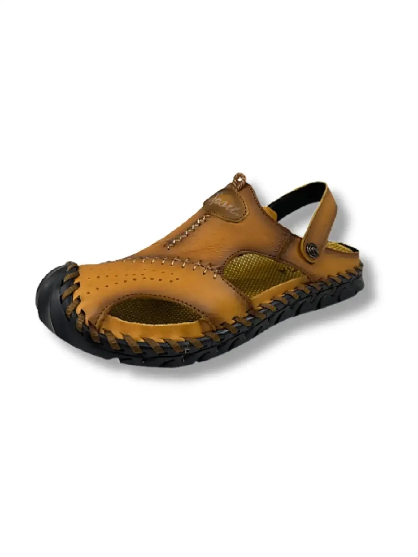 Genuine Leather Sandals Men's Comfortable Slipper Summer Man Sandals 2024 Trending Man's Leather Sandal Designer Men's Shoes