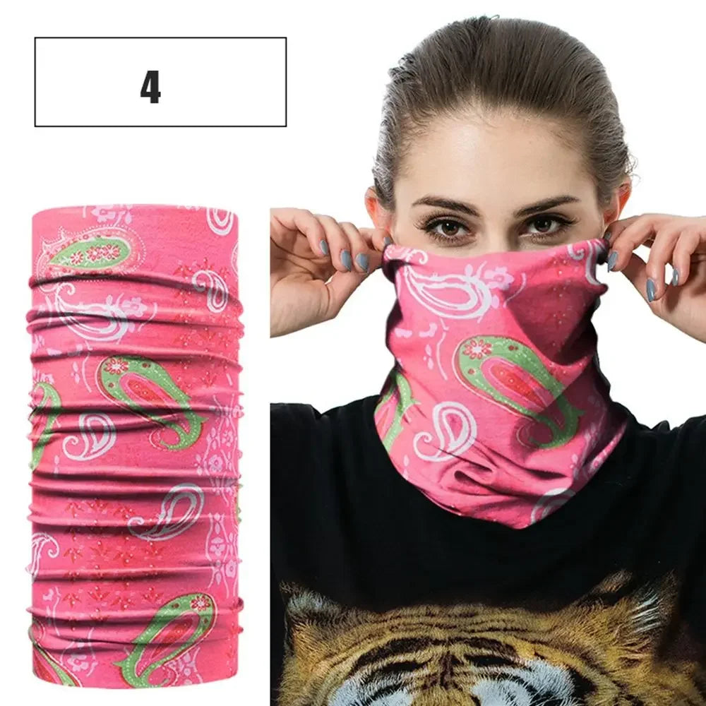Climbing Hiking Scarf Sport Headwear Men Women Bandanas Motorcycle Turban Hand Band Magic Scarves Outdoor Cycling Headband Mask