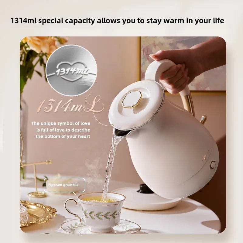 Swan Pot Household Kettle Thermal Insulation Integrated 316L Stainless Steel Internet Box Constant Temperature Electric Kettle