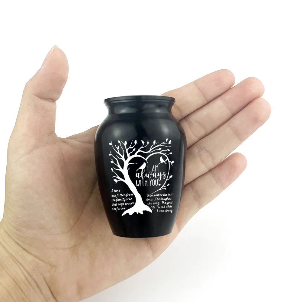 Small Urns for Human Ashes Keepsake Urns for Ashes Tree of Life Cremation Urns for Mom Dad Small Funeral Urn Memorial Ashes