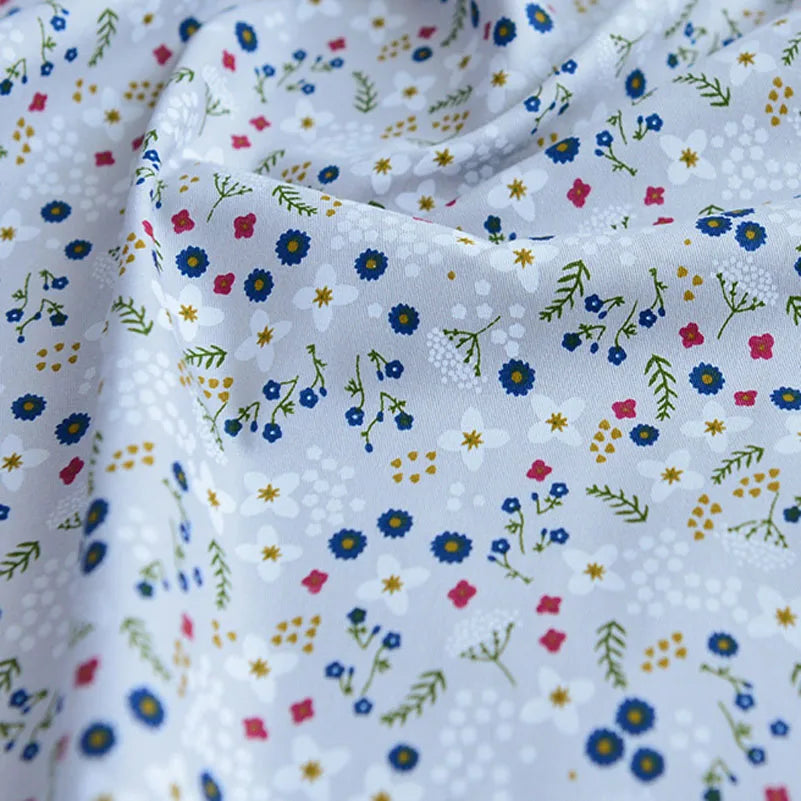 Liberty Quilting Fabric Twill Cloth for Patchwork Needlework Accessories by Half Meter