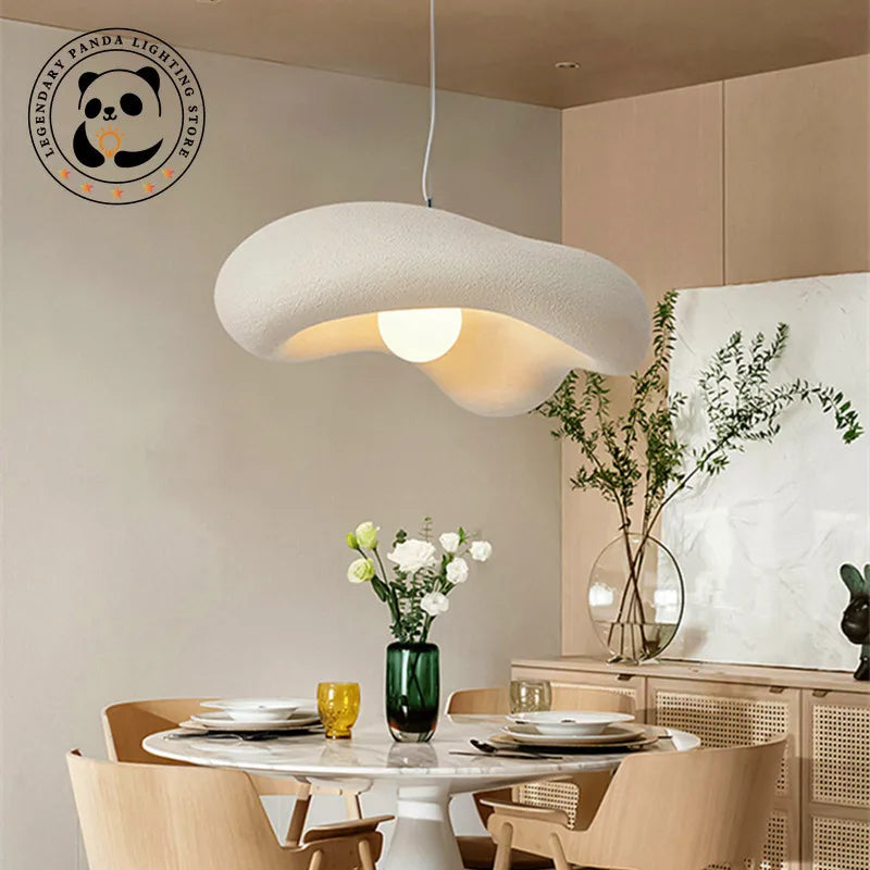 Nordic Wabi-sabi Pendant Lights Designer Minimalist Hanglamp Woonkamer Restaurant Bedroom Chandelier Fixtures Indoor Decoration