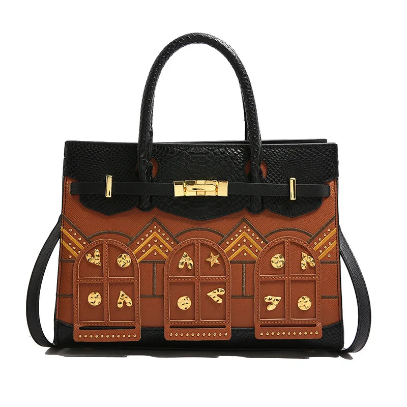 Spacious Vegan Leather Crossbody Bag, Detachable Strap for Commuter & Travel, TikTok-Viral Minimalist Capsule Wardrobe