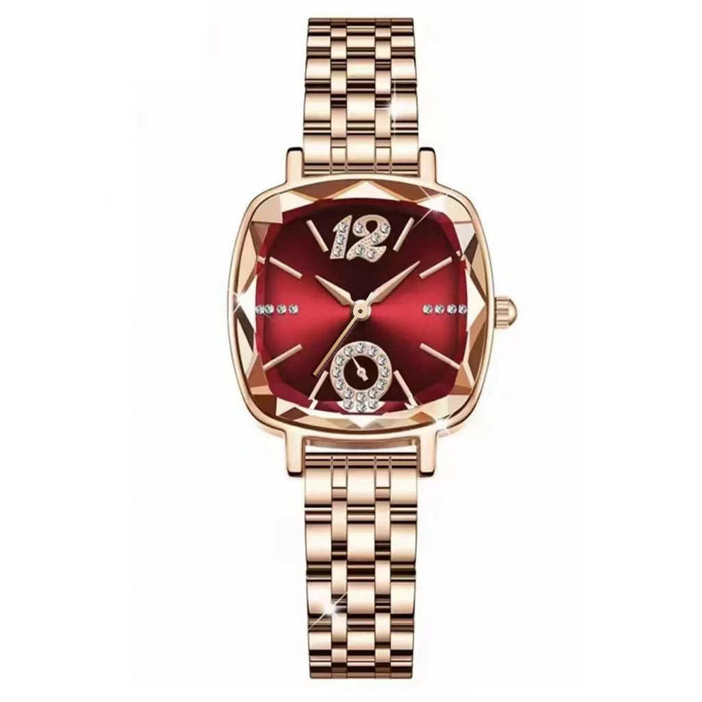 MAYZHISU Luxury Watch for Woman Waterproof Stainless Steel Quartz Ladies Watch High Quality Women's Watches Elegant Female Clock