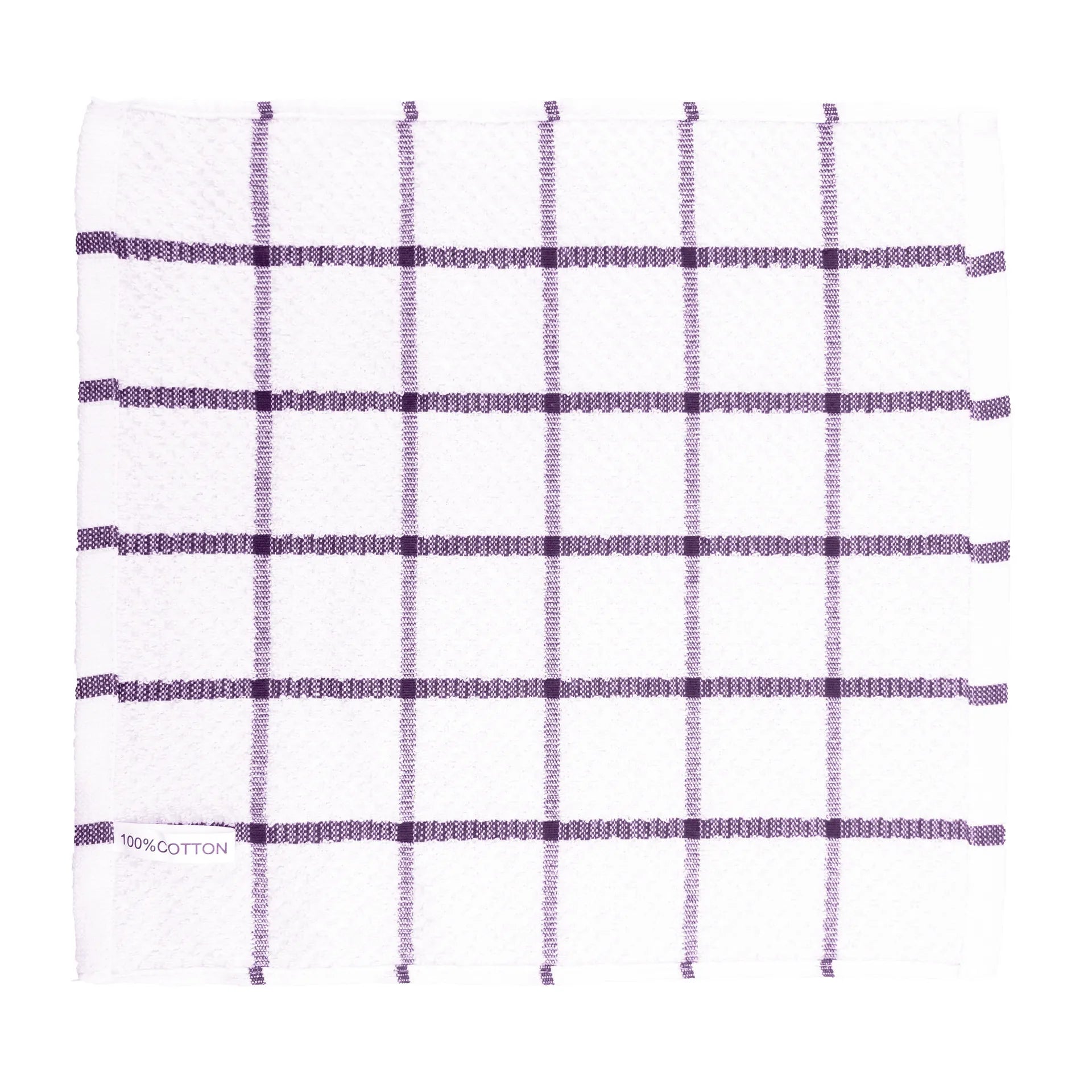 Plaid Cotton Kitchen Dish Cloths, Kitchen Rags, Hand Towel, Super Soft and Absorbent Washcloths,12x12in, 6 Packs