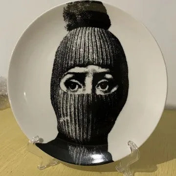 Artistic Ceramic Dinner Plates, Luxury Tableware with Unique Patterns, Perfect for Home Dining & Special Occasions