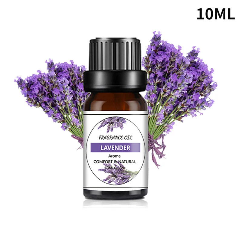 Multiple Aroma Aromatherapy Essential Oils Candles Making Diffuser Pure Nature Oil Water Soluble Humidifier Natural Flower Aroma