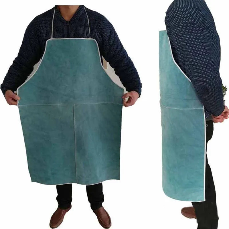 Welding Apron Leather Cowhide Welder Protect Cloths Carpenter Blacksmith Garden Working Apron Anti-scalding Apron