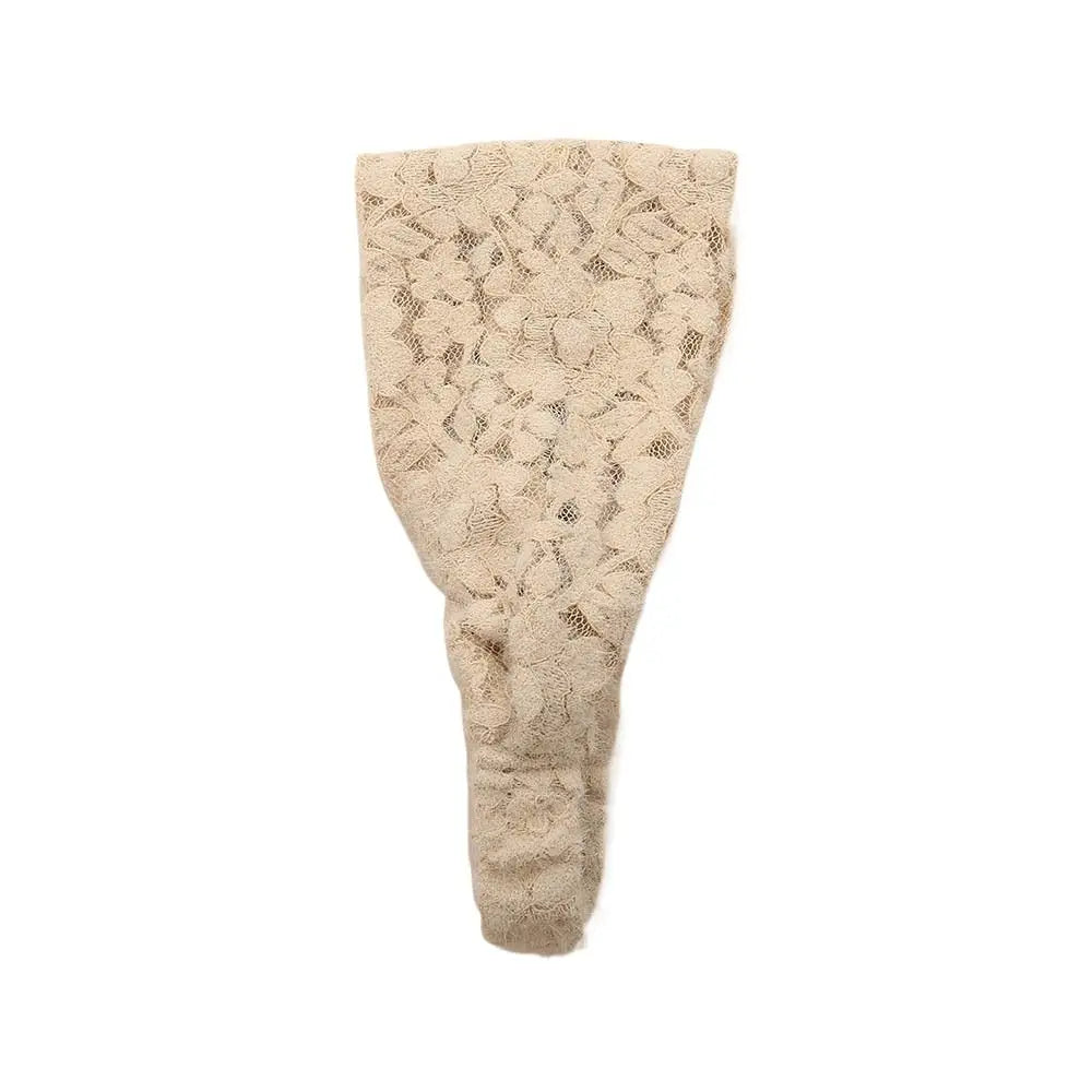 Head Wrap Boho Headband Hair Accessories Women Fashion Solid Hairbands Cloth Turban Lace Elastic Women Hair Band Women