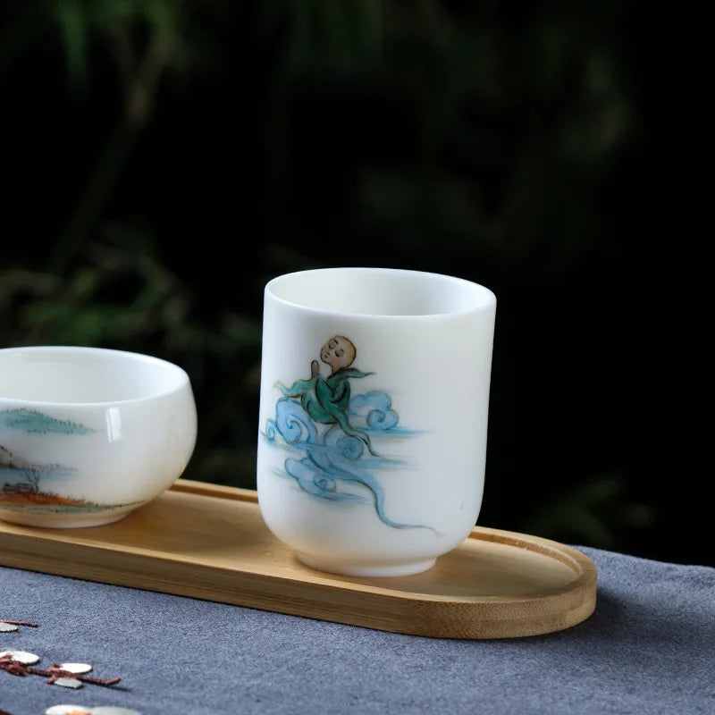 30 Style Round Square Flower Pots Planter Bamboo Tray Wood Holder Home Decor Gardening Supply Anti-Fade Simple Elegant Design