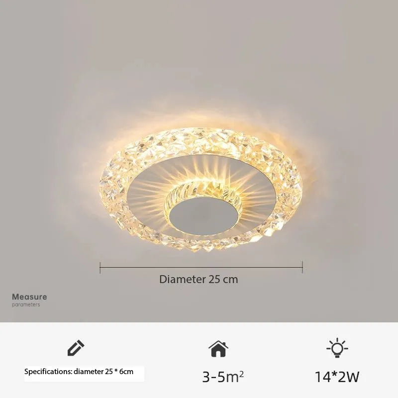 2025 new Nordic aisle corridor minimalist ceiling lamp creative light luxury staircase balcony attic bedroom lamps indoor lights