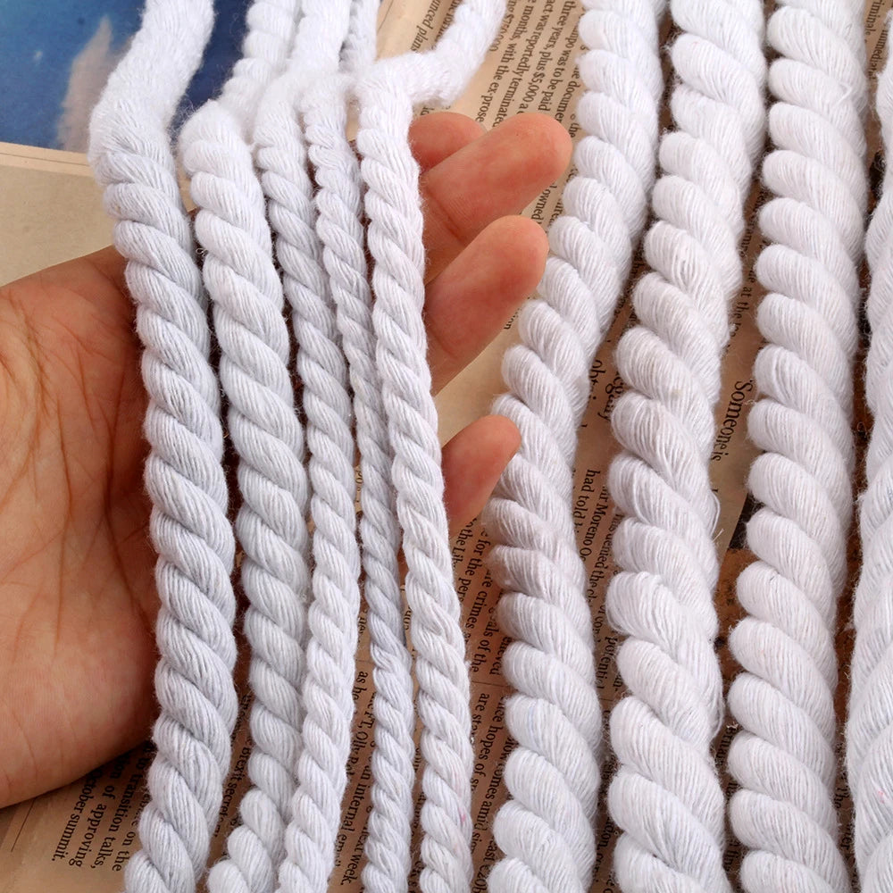 Natural Vintage Jute Rope String 1/2/3/4/5/6/8/10mm DIY Jute Cord  Twine Ribbon Crafts Sewing Handwork Gift Wrap Home Decoration