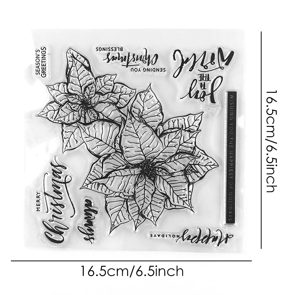Thanksgiving Day Clear Stamp Phrase Macarons Transparent Silicone Stamps  for Card Making DIY Scrapbooking Embossing Stencils