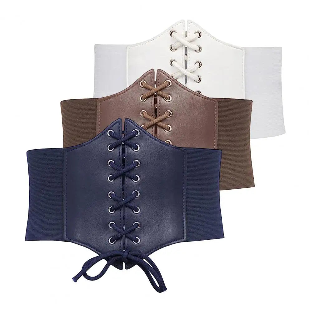 Medieval Wide Leather Armor Belt Steampunk Waist Costume Accessory Women Men Viking Knight Antique Waistband For Cosplay
