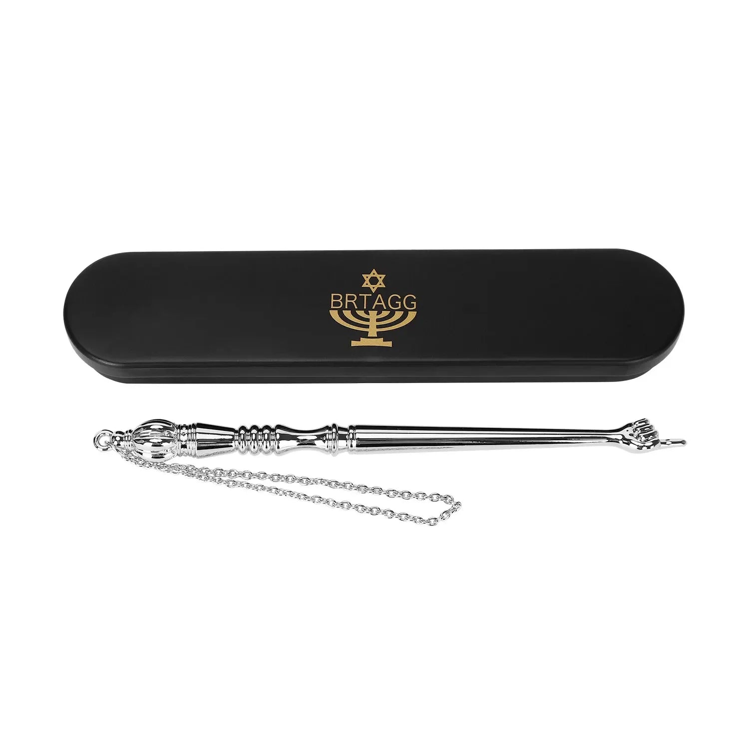 BRTAGG Yad Torah Pointer with Gift Case, 13 and 17cm optional, Jewish Gifts